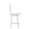 Flash Furniture Liesel Wooden Classic Ladderback Swivel Counter Height Barstool w/Solid Wood Seat, Antique Wht Wsh ES-UN-31WS-24-WH-GG - alternate 9
